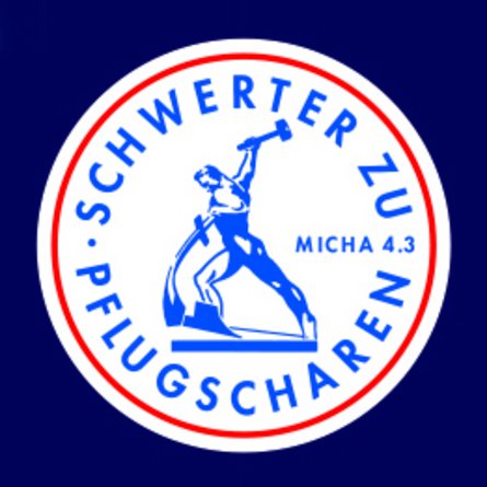 Logo Schwerter zu Pflugscharen