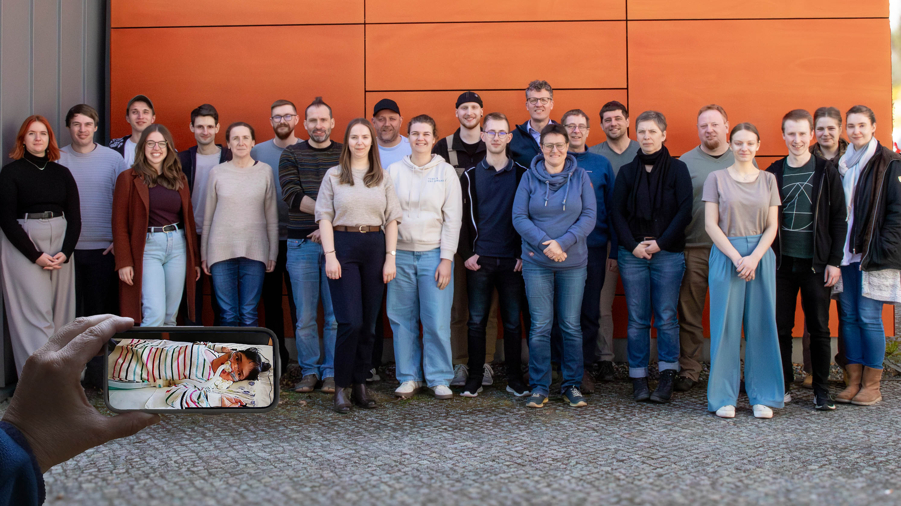 Gruppenfoto mit den Mitgliedern der Landesjugendkammer  im Frühjahr 2026